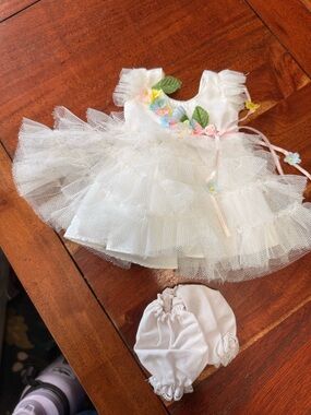 Shirley Temple Replacement Dress Take A Bow White Dress Tulle